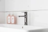 Ручка к смесителю SAT SATBSDAPP серый никель интернет магазин сантехники BATHPOINT
