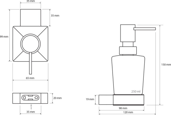  SIKO Nero  65 интернет магазин сантехники BATHPOINT