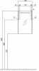 Зеркальный шкаф 50x78 Aquaton Сильва  1A215502SIW7L интернет магазин сантехники BATHPOINT