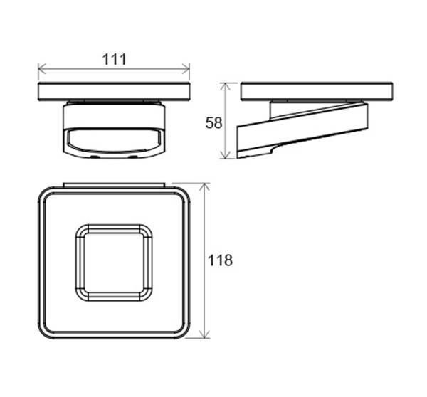 Мыльница Ravak 10°  11 интернет магазин сантехники BATHPOINT
