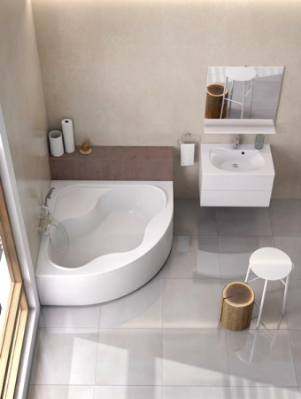 Ванна акриловая угловая Ravak GENTIANA 140x140 CF01000000 интернет магазин сантехники BATHPOINT