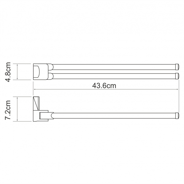  WasserKRAFT Leine K-5000 WHITE  43 интернет магазин сантехники BATHPOINT