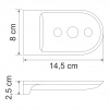 Kammel K-8369 Мыльница решетка интернет магазин сантехники BATHPOINT