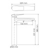Glan 6603H Смеситель для умывальника интернет магазин сантехники BATHPOINT