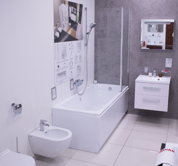 Боковая панель Ravak Chrome 75  интернет магазин сантехники BATHPOINT