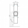 Полка 34x32 Aquaton Лофт  1A242703LTDY0 интернет магазин сантехники BATHPOINT