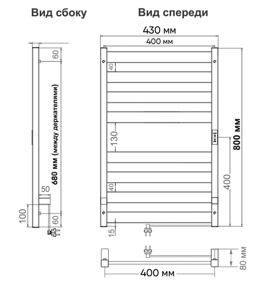  INDIGO Oktava Slim 5  430 интернет магазин сантехники BATHPOINT