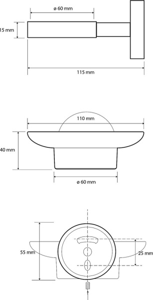  SIKO Dark  110 интернет магазин сантехники BATHPOINT