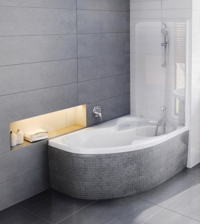 Ванна акриловая угловая Ravak ROSA II 160x105 правая CL21000000 интернет магазин сантехники BATHPOINT