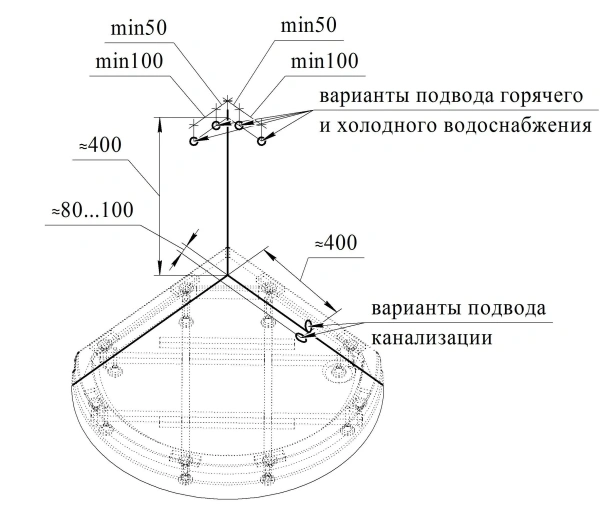  RADOMIR Radomir 90 90 интернет магазин сантехники BATHPOINT