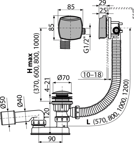  Alcaplast    интернет магазин сантехники BATHPOINT