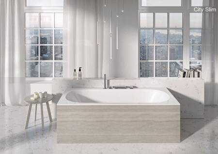 Ванна акриловая Ravak CITY SLIM 1800x800 прямоугольная, белая C921300000 интернет магазин сантехники BATHPOINT
