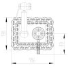 Смеситель Lemark Jasmine LM6619ORB с гигиеническим душем, встраиваемый интернет магазин сантехники BATHPOINT
