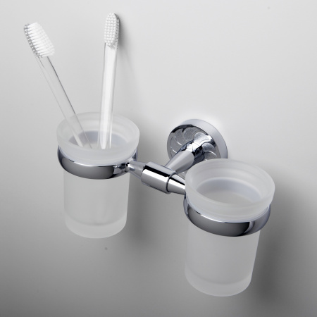 Isen K-4028D Подстаканник двойной интернет магазин сантехники BATHPOINT