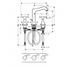 Смеситель Hansgrohe Metropol Classic 31307090 интернет магазин сантехники BATHPOINT