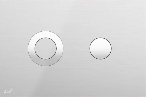 Клавиша для инсталляции ALCAPLAST TURN INOX сталь