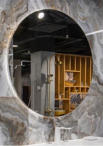 Зеркало круглое с тыльной подсветкой 100 см Armadi Art Rombo 545-100