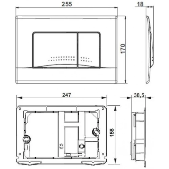  Roca Active  260 интернет магазин сантехники BATHPOINT