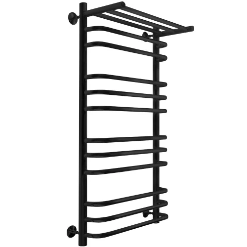 Полотенцесушитель Brace с/п (в.р.1/2") 100/50 (к-1, Черный муар) INDIGO