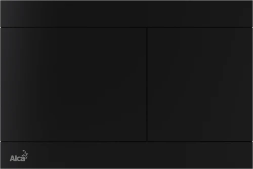 Кнопка управления для инсталляции нержавеющая сталь-черный мат ALCAPLAST FUN-BLACK