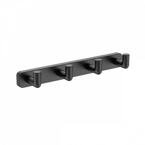 Крючок для полотенец Raglo R320.054.09 четверной,графит