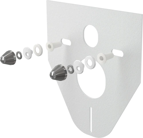 Звукоизоляционная плита для подвесного унитаза и биде ALCAPLAST M910CR