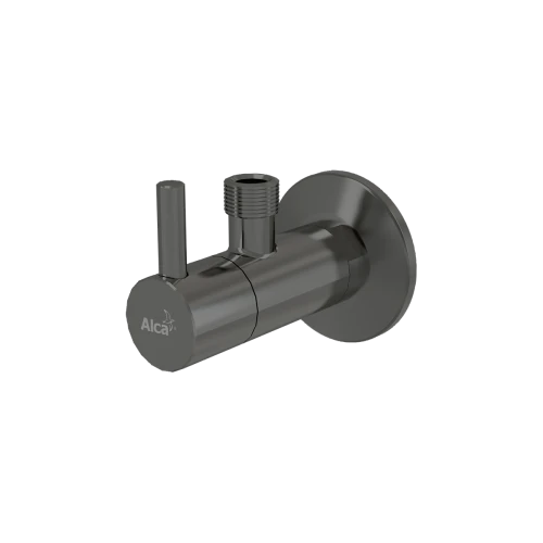 Вентиль с фильтром 1/2"х3/8" GUN METAL AlcaPlast ARV001-GM-P