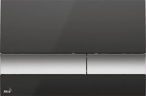 Клавиша для инсталляции ALCAPLAST M1728-2 черная