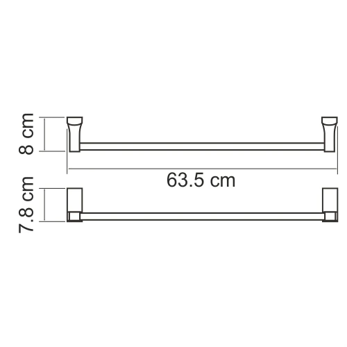  WasserKRAFT Lopau K-6000  63.5 интернет магазин сантехники BATHPOINT
