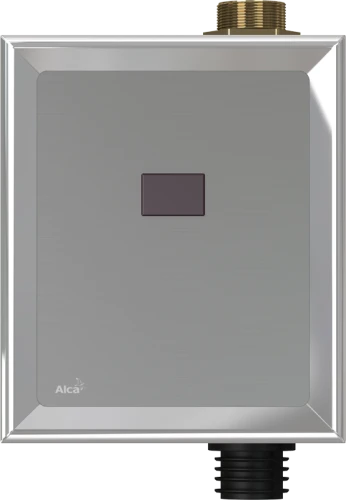 Устройство автоматического смыва для унитаза хром 6 B (подключение к аккумулятору) ALCAPLAST ASP3-B