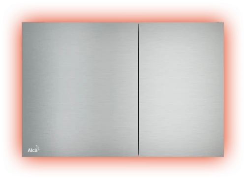 Кнопка управления для инсталляции с подсветкой alunox матовый ALCAPLAST AIR LIGHT R