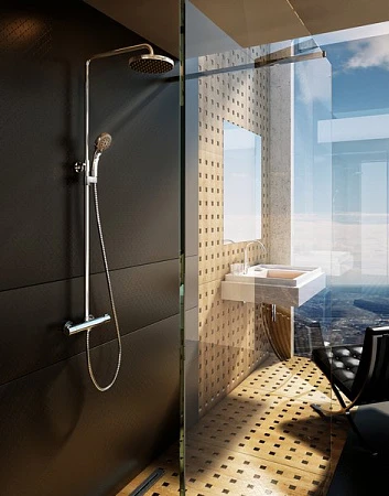 душевая система со смесителем Ravak Termo  30 интернет магазин сантехники BATHPOINT