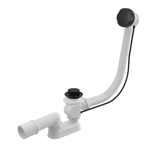 Сифон для ванны автомат AlcaPlast A55BLACK-120