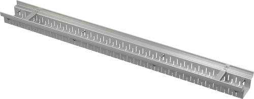 Дренажный желоб 100 мм регулируемый оцинкованная сталь ALCAPLAST ADZ102V