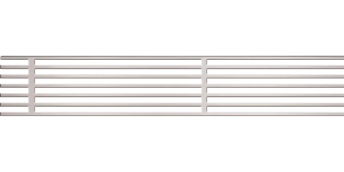 Решетка для дренажного желоба 75 мм нержавеющая сталь ALCAPLAST ADZ-R304