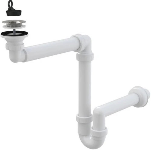 Сифон для раковины d63 AlcaPlast A413