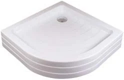 Душевой поддон акриловый четверть круга 80х80 Ravak Ronda-80 см PU A204001120