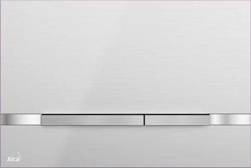 Клавиша для инсталляции ALCAPLAST STRIPE INOX сталь