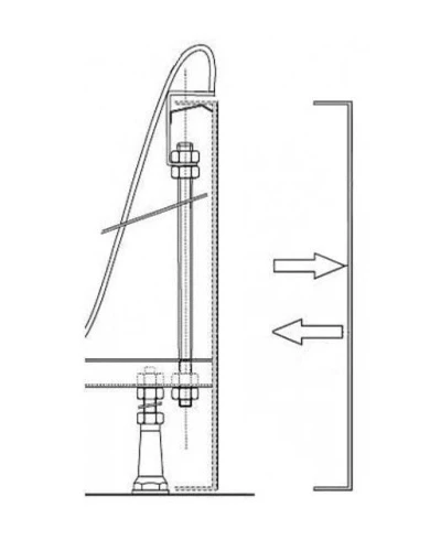 Крепление панели Ravak Love Story II B27500000N