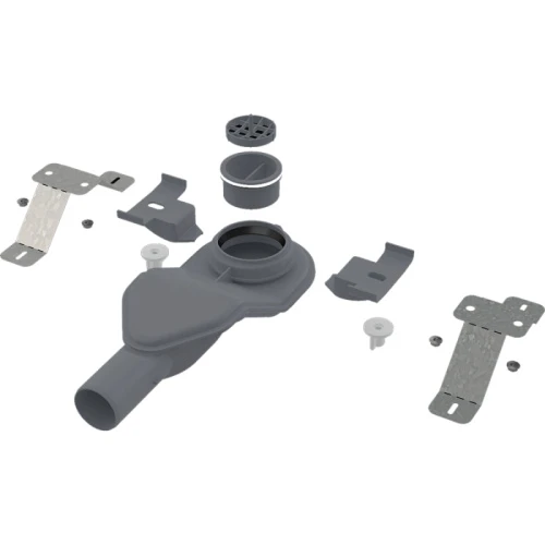 Экстра низкий сифон DN40 и комплект регулируемых ног ALCAPLAST APZ-S6