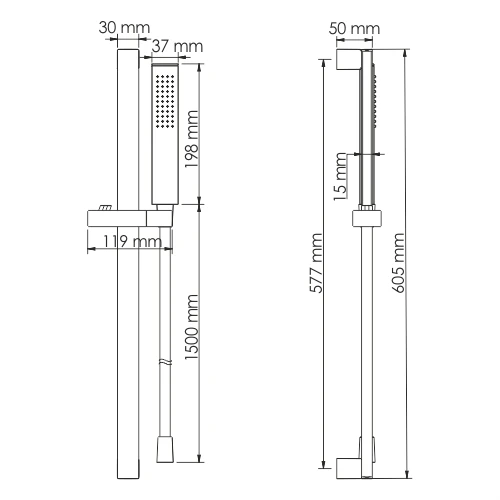  WasserKRAFT Душевые системы  11.9 интернет магазин сантехники BATHPOINT