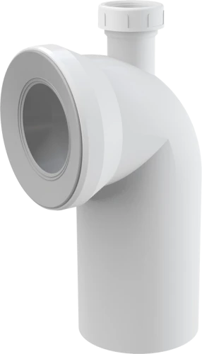 Колено для унитаза с присоединением DN40 - колено 90° ALCAPLAST A90-90P40