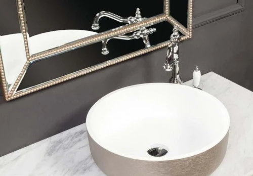 Раковина LV204 Armadi Art Corian DELMAR 415*14 см 819-DL