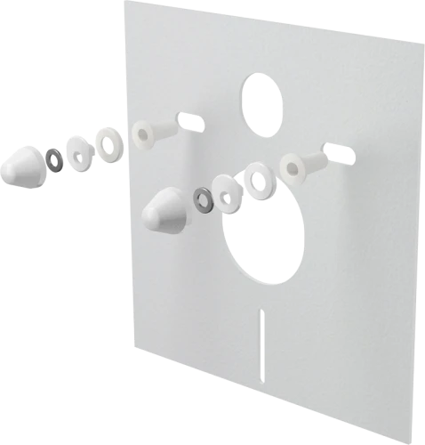 Звукоизоляционная плита для подвесного унитаза и биде ALCAPLAST M930