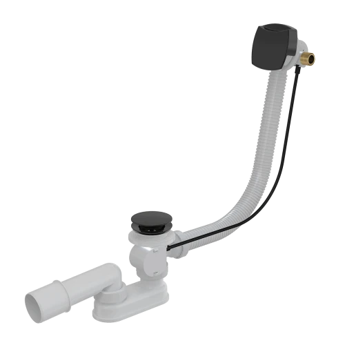 Слив-перелив AlcaPlast A564BLACK-80