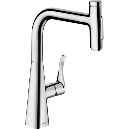 Смеситель для кухни с выдвижным душем Hansgrohe Focus 73817000