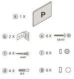 Крепление для панели RAVAK SABINA-90 B2E000000N