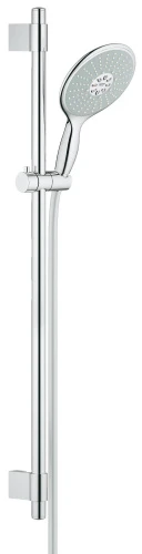 Душевой гарнитур GROHE Power&Soul 160 (ручной душ, штанга 900 мм, шланг 1750 мм) с ограничением расхода воды, хром (27750000)