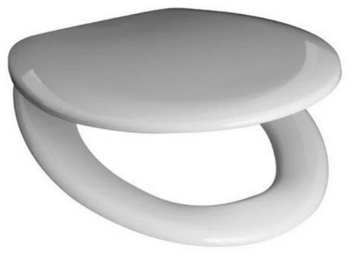 Сиденье для унитаза  JIKA ZETA 9327.2.063 белое, хромированные петли