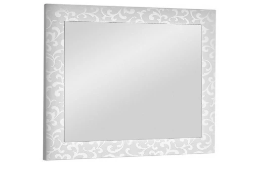 Зеркало 75x80 Dreja Ornament 59067 белый